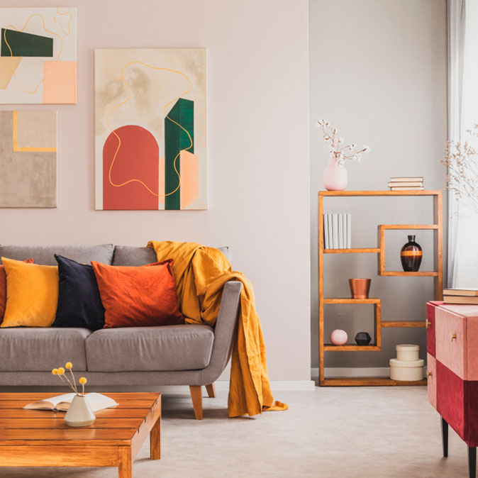 Ejemplos de Combinaciones de Estampados y Paletas de Colores