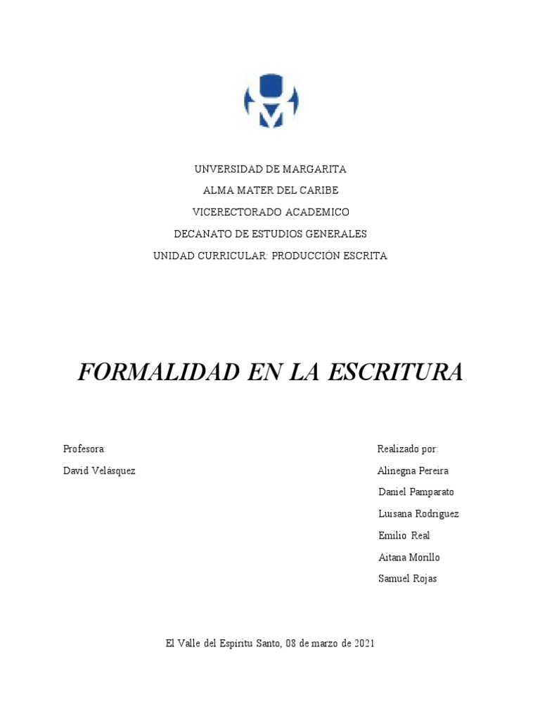 Tabla de Formalidad y Opciones de Vestimenta