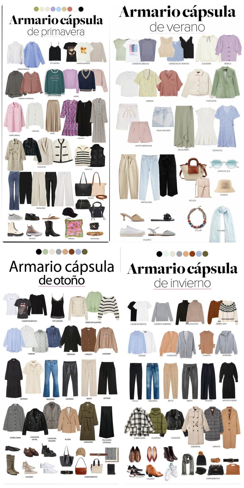 5. Adaptando tu Armario Cápsula a las Estaciones Españolas