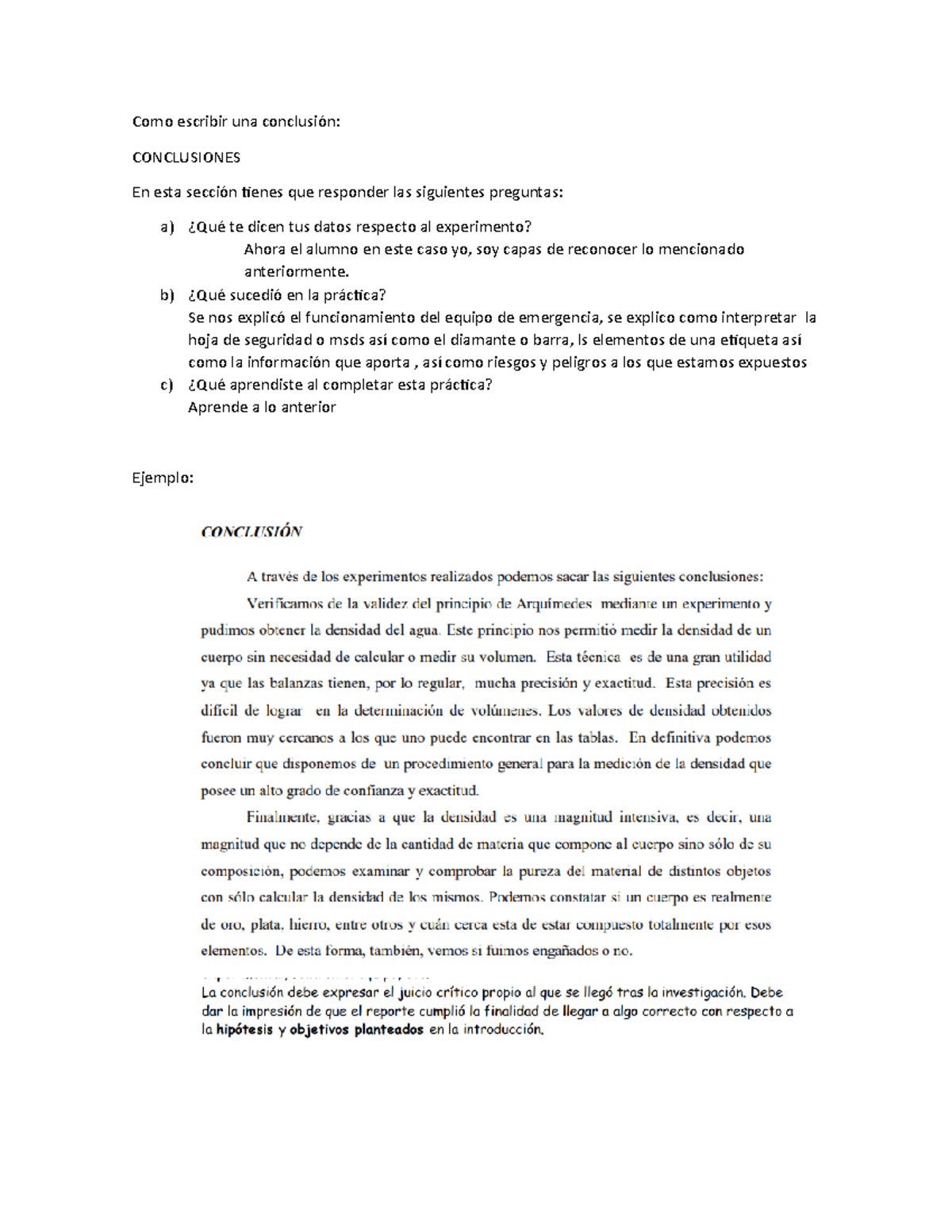 Conclusión