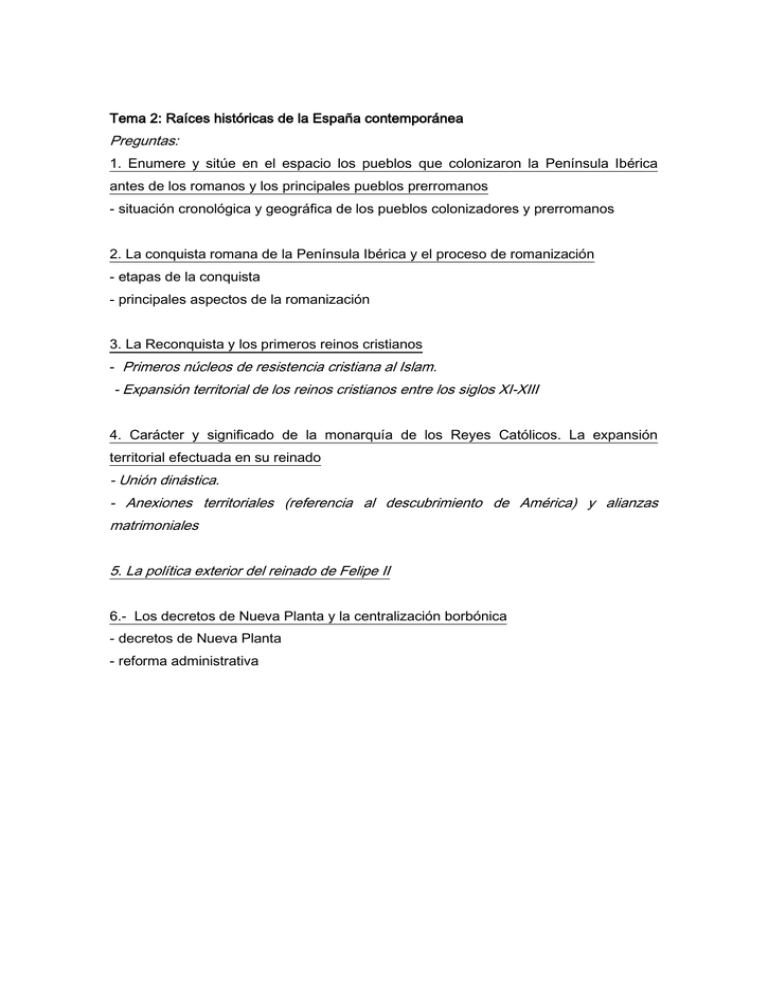 Raíces Históricas de la Sofisticación