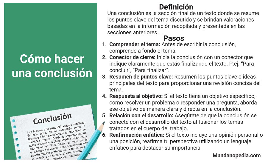 Conclusión